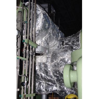 Turbine insulation