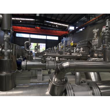  Steam ejector, steam seal insulation layer and hood